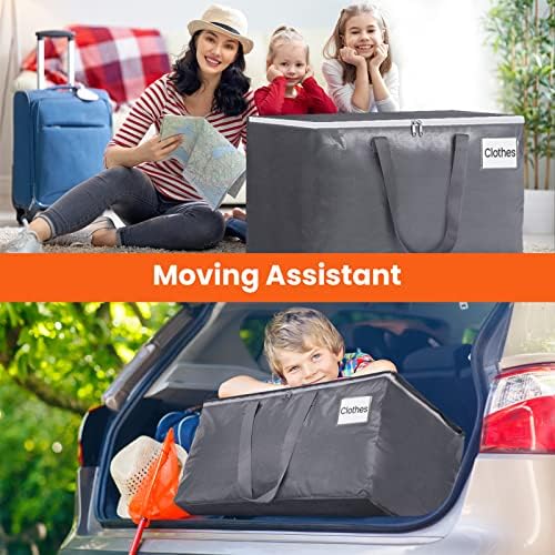 BlissTotes Large Moving Bags, Storage Bags, 93L-2 Pack - Image 6