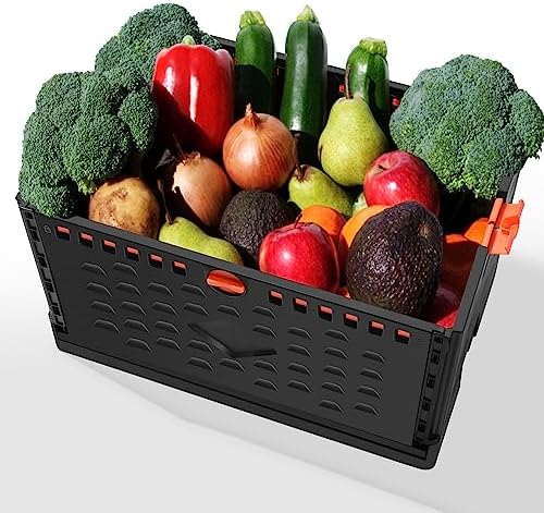 Collapsible Rolling Crate with Wheels Heavy Duty Storage Crate Utility Cart - Image 5