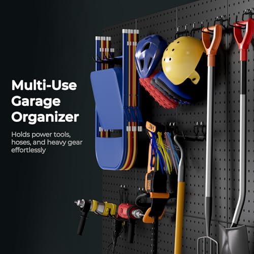 INCLY 36 Pack 1/4" Pegboard Drill Holder Tool Utility Hooks - Image 3