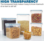 VERONES Large Tall Airtight Food Storage Containers, 10 PACK Containers Set - Image 3