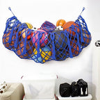 Sports Ball Storage Net Hammock for Garage Hanging Basket Organizer Net for Basketballs, Volleyballs Soccer Storage Rack Sport Equipment Organizer Storage Mesh - Image 6