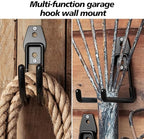 MKRUI 30-Pack Garage Hooks for Storage & Hanging Items, Save Space - Image 6