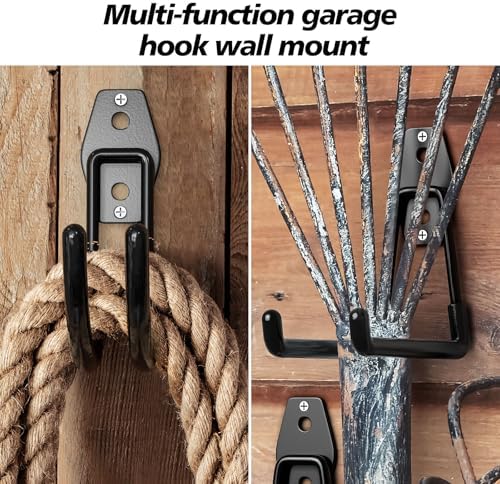 MKRUI 40-Pack Garage Hooks for Storage & Hanging Items, Save Space - Image 6
