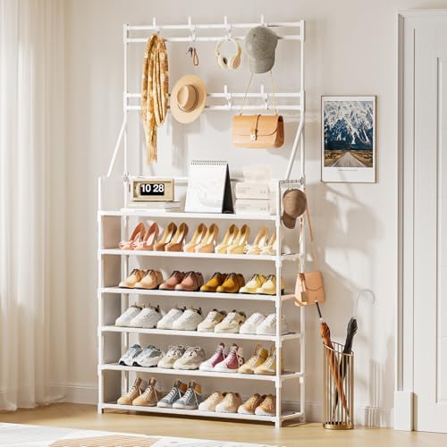OYREL Shoe Rack 6 Tier Shoes Organizer 24-30 Pairs - Image 6