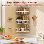 Veken Large Capacity Corner Shower Caddy 6-Pack, Advanced Rustproof Design - Image 6
