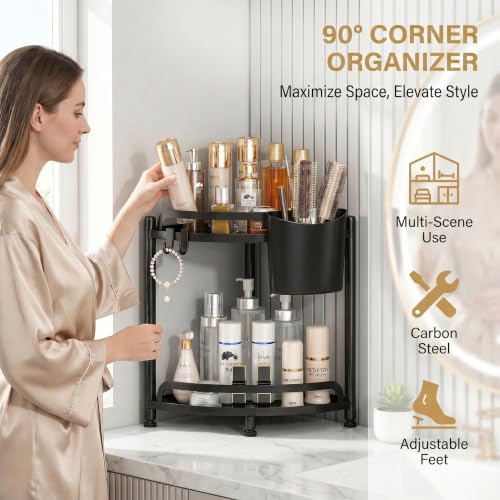 ZVZM Bathroom Counter Organizer, Vanity Countertop Storage - Image 2