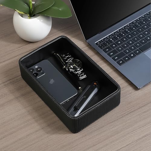 Small Valet Tray Key Bowl Nightstand Organizer Bedside CatchallTray - Image 3