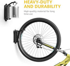 monTEK Swivel Bike Wall Mount, Bike Hangers for Garage, 4 Pack - Image 4