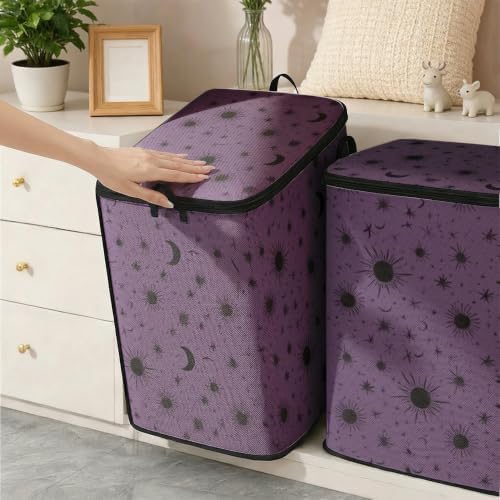 2pcs blanket storage bag for under bed,closet organizers 95L - Image 6