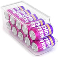 theaoo Soda Can Dispenser for Refrigerator with Lids, Stackable, 1 Pack by theaoo