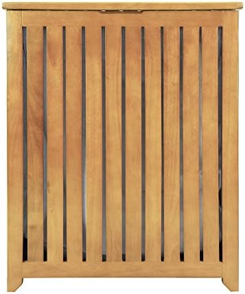 Oceanstar Spa-Style Bamboo Laundry Hamper - Image 2