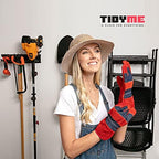 TIDYME Garage Wall Organizer, Shovel Holder Wall Mount, 64" Double Hooks - Image 6