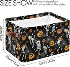 Skeleton Rectangular Storage Basket Organizer Bin Shelf Baskets For Clothes Gifts For Home Office Dorm - Image 4