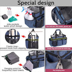 Large Cleaning Caddy Bag Built-in hard plastic sheet Aluminum foil lining - Image 4