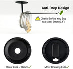 Adhesive Cabinet Door Organizer with Lid Holders & Storage Baskets - Image 3