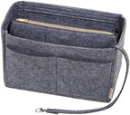 ZTUJO Purse Organizer Insert, Felt Bag Organizer with Metal Zipper, Handbag & Tote Shaper, For Speedy Neverfull Tote, 7 Sizes by ZTUJO
