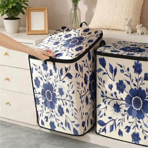 2pcs blanket storage bag for under bed,closet organizers 95L - Image 6