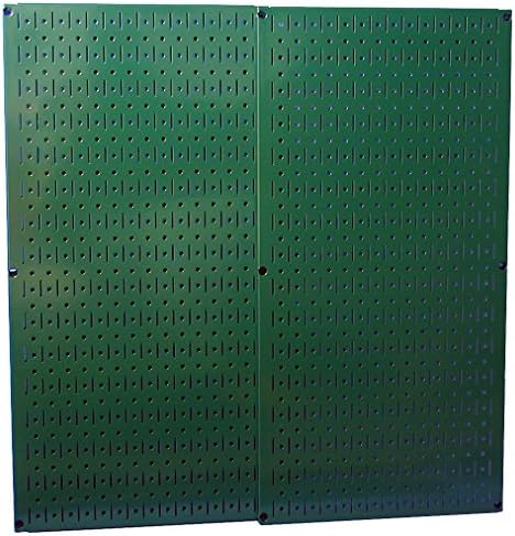 Green Metal Pegboard by Wall Control - 2 Pack by Wall+Control