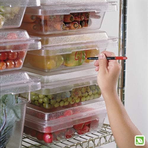 Rubbermaid Commercial Products Food Storage Box, 2.75 Gallon Capacity, White, for Restaurant/Kitchen/Cafeteria - Image 5