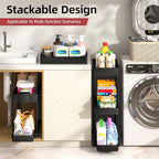 Sevenblue 4-Pack 2-Tier Under Sink Organizer with Pull Out Drawers - Image 5