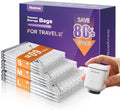 Nicetree 9-Pack Vacuum Bags for Travel with Rechargeable Pump, 3 Sizes by Nicetree