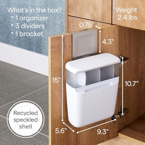 YouCopia DoorStash Toiletry Organizer, Hanging Cabinet Bathroom Storage - Image 3