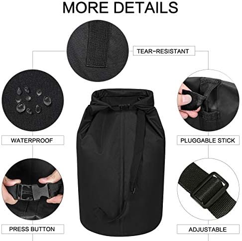 WOWLIVE Backpack Laundry Bag for College, Collapsible Hampers for Laundry - Image 4