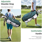 15 Way Golf Cart Bag with Organizer Top, Golf Club Cart Bag for Men - Image 5