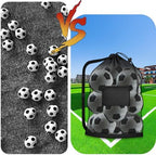 Hoiny Extra Large Soccer Ball Bag, 40"x30" Drawstring Heavy Duty Mesh Net - Image 7