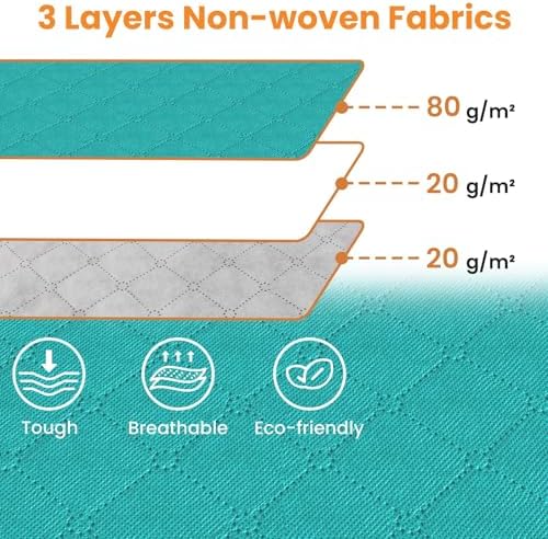 Fab totes 90L Clothes Storage, Foldable Thick Fabric Blanket Storage Bags | Foldable Containers with Zippers,Window and Handles for Organizing Bedroom, Closet, Comforter, Bedding,Dorm essentials - Image 6
