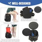 Baseball Bucket Bag 6 Gallon Multi Pockets Softball Coaching Equipment Bag - Image 5