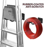 Sinoer 4 Pack Metal Wall Mount Garage Double Storage Hooks - Image 6