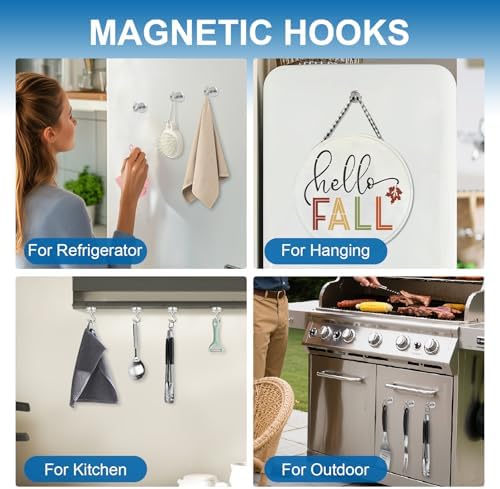 LOVIMAG Magnetic Hooks for Cruise Essentials 2026 Cabins Door 25 Pack-85LBS - Image 2