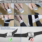 6 Pack Heavy Duty Garage Storage Ladders Hooks, 10 Inch Wall Mount Storage Garage Hangers for Bikes, Garden Tools, Chair, Hose - Image 7