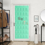 WVM Over the Door Shoe Organizer with 35 Breathable Mesh Pockets, Hanging Shoe Organizer for Door with 4 Metal Hooks, Large Capacity Closet Storage for Shoes, Accessories - Image 7