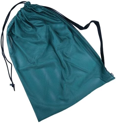 Golberg Mesh Bag - 18 x 24 Inches with Shoulder Strap – Use for Laundry, Beach Days, & Even Camping (Hunter Green) by Golberg