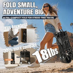Navatiee 330Lbs Collapsible Folding Wagon, Beach Wagon Cart Heavy Duty Foldable with Big Wheels, Utility Grocery Wagon with 165L Large Capacity for Camping Garden Sports, Gray - Image 3