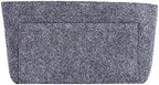 ZTUJO Purse Organizer Insert, Felt Bag Organizer For Handbag Purse Organizer,13 Colors, 6 Size (Large,Grey) - Image 3