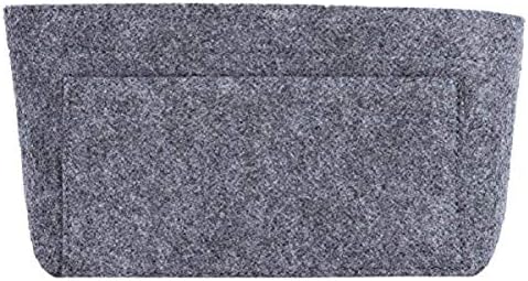 ZTUJO Purse Organizer Insert, Felt Bag Organizer For Handbag Purse Organizer,13 Colors, 6 Size (Large,Grey) - Image 3