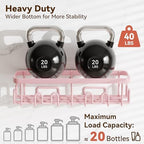 YASONIC Shower Caddy Adhesive, Rustproof Shower Organizer, Wall Shower Rack - Image 3