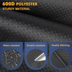 PEKREWS Pool Cue Case, Pool Stick Case 2x2 with 2 Accessories Pockets - Image 3