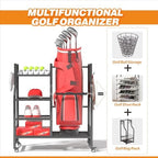 Ultrawall Golf Storage Organizer, Golf Bag Storage Stand for Garage - Image 3
