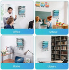 4-Tier Wall File Organizer and Mail Organizer with 5 Hooks, 2 Pack - Image 7