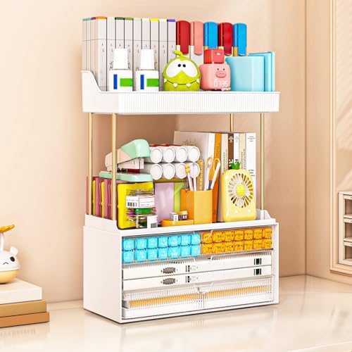 caktraie 2 Sets 5 Tier Acrylic Makeup & Bathroom Vanity Organizer - Image 5