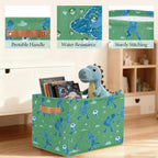 Soccer Storage Basket Toy Storage Bins Collapsible Cube Organizer - Image 6