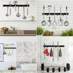 2 Packs SUS304 Heavy Duty Mop and Broom Holder Wall Mount - Image 5