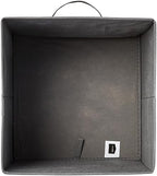 Amazon Basics Collapsible Fabric Storage Cube Bins Organizer with Handles for Organizing, Sturdy, Gray, 13 x 13 x 13 inch, 6-Pack - Image 3