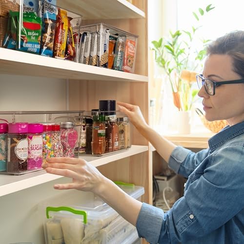 ClearSpace Pantry Storage Bins with Lids for Kitchen & Fridge, 4 Pack - Image 3