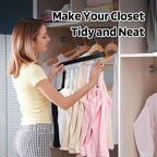 NECAMOCU 2 Pack Bra Hanger for Closet Organizer, Premium Tank Top Hangers | Black Wooden Bra Holder with 36 Foldable Hooks, 360° Rotating Design, Space Saving Storage for Tank Tops, Bras, Belts - Image 6