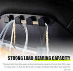 2 PCS Car Seat Hooks for Tesla Model Y Model 3, Hang Grocery Seat Back Organizer Hooks, Seat Back Storage Hooks for Hanging Wallets Handbags Shopping Bags (Black) - Image 6